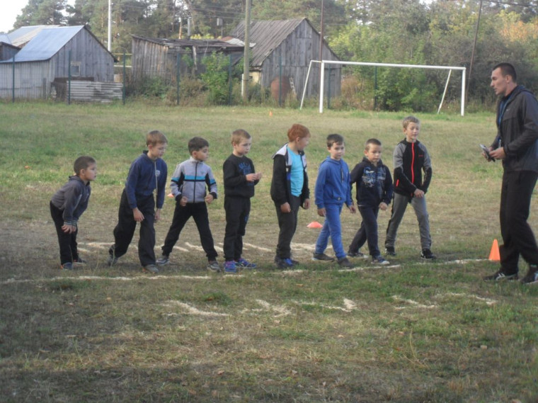 Осенний кросс.